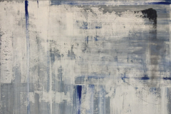 acrylic and oil on canvas, 100  x  87
