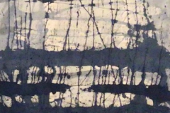 Foldable VII, acrylic on canvas, 47 x 67, 47 x 63; 47 x 63  